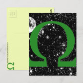 Carte Postale Oméga (Devant / Derrière)