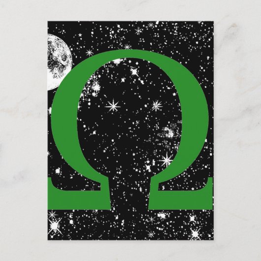 Carte Postale Oméga (Devant)