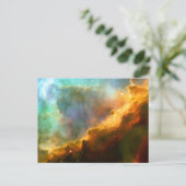 Carte Postale Omega / Nebula du cygne (télescope Hubble) (Debout devant)