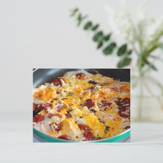 Carte Postale Omelette (Debout devant)