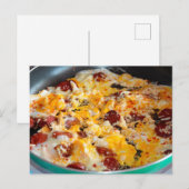 Carte Postale Omelette (Devant / Derrière)