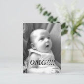 Carte Postale OMG News card ! ! (Debout devant)