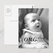 Carte Postale OMG News card ! ! (Devant / Derrière)