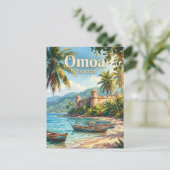 Carte Postale Omoa Honduras (Debout devant)