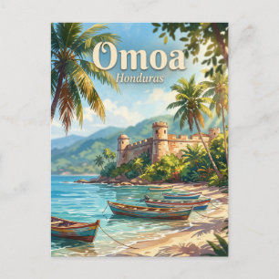 Carte Postale Omoa Honduras