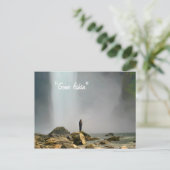 Carte Postale On a pêché (Debout devant)