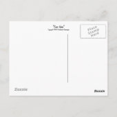 Carte Postale On a pêché (Dos)