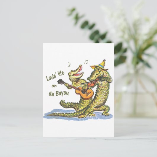 Carte Postale On da Bayou (Debout devant)