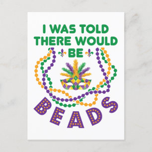 Carte Postale On M'A Dit Qu'Il Y Aurait Des Perles