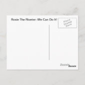 Carte Postale On Peut Le Courrier ! (Dos)