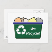 Carte Postale On Recycle ! (Devant / Derrière)