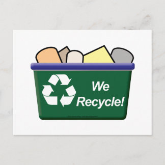 Carte Postale On Recycle !