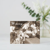 Carte Postale On se marie... (Debout devant)