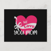 Carte Postale On t'aime maman (Devant)