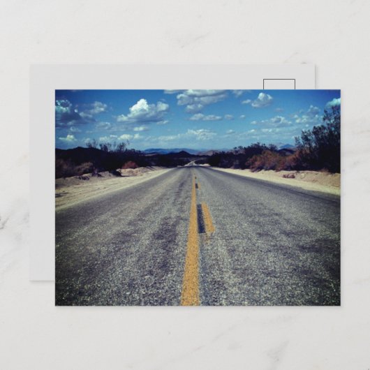 Carte Postale On the Road (Devant / Derrière)