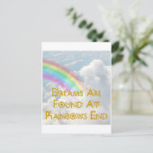 Carte Postale On Trouve Des Rêves À Rainbows End (Debout devant)