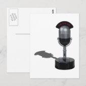 Carte Postale OnAirPillMicrophone042211 (Devant / Derrière)