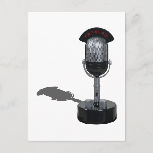 Carte Postale OnAirPillMicrophone042211 (Devant)