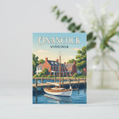 Carte Postale Onancock États-Unis (Debout devant)