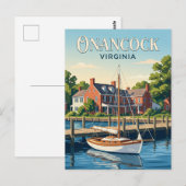 Carte Postale Onancock États-Unis (Devant / Derrière)