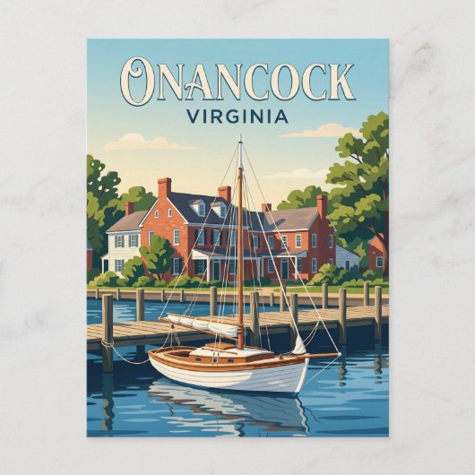 Carte Postale Onancock États-Unis (Devant)