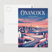 Carte Postale Onancock États-Unis (Devant / Derrière)