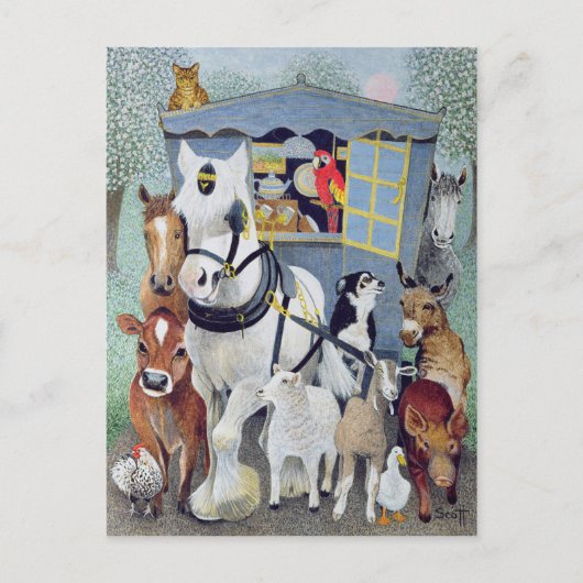 Carte Postale Oncle Tom Cobbley et tout (Devant)