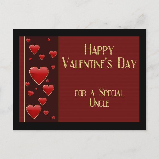 Carte postale Oncle Valentine (Devant)