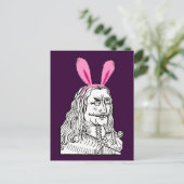 Carte Postale Oncle Vlad avec des oreilles de lapin (Debout devant)