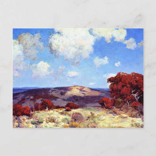 Carte Postale Onderdonk - Dans les collines des chênes espagnols (Devant)