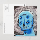 Carte Postale ondes cérébrales (Devant / Derrière)