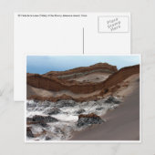 Carte Postale ondes de lune atacama (Devant / Derrière)