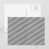 Carte Postale ondulation aremovingde gauche2droite (Devant / Derrière)