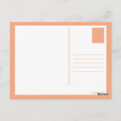 Carte Postale ondulation de sable (Dos)