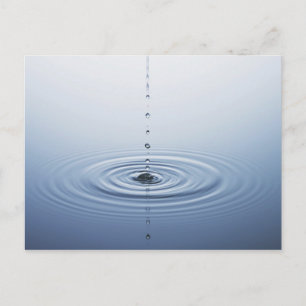 Carte Postale Onduler sur l'eau