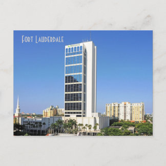 Carte Postale One Financial Plaza, Fort Lauderdale, Floride, Éta