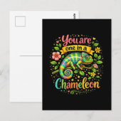 Carte Postale One in a Chameleon (Devant / Derrière)