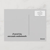 Carte Postale one last kiss post (Dos)