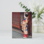 Carte Postale One Little Geisha Art (Debout devant)