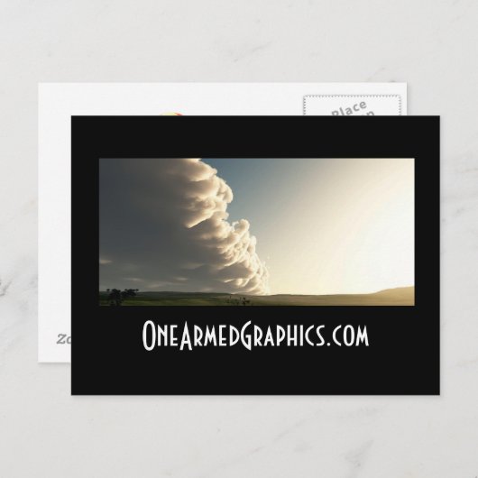 Carte postale OneArméGraphics.com (Devant / Derrière)