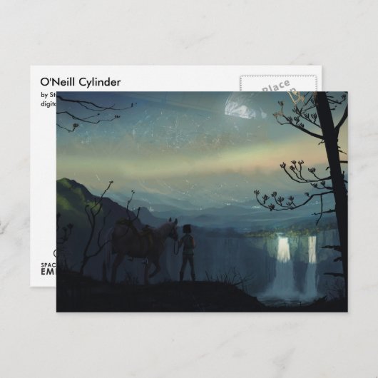 Carte Postale O'Neill Cylinder (Devant / Derrière)