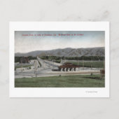 Carte Postale Oneonta Park & Raymond Hotel (Devant)