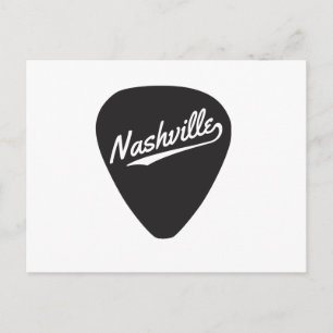 Carte Postale Onglet de guitare de Nashville