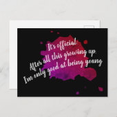 Carte Postale Only good at (Devant / Derrière)