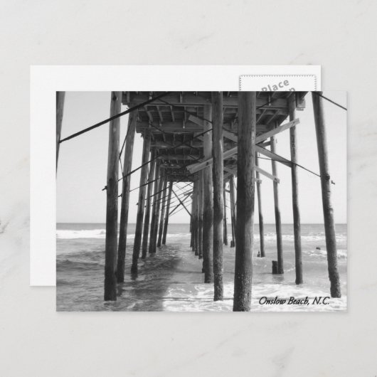 Carte Postale Onslow Beach N.C. (Devant / Derrière)