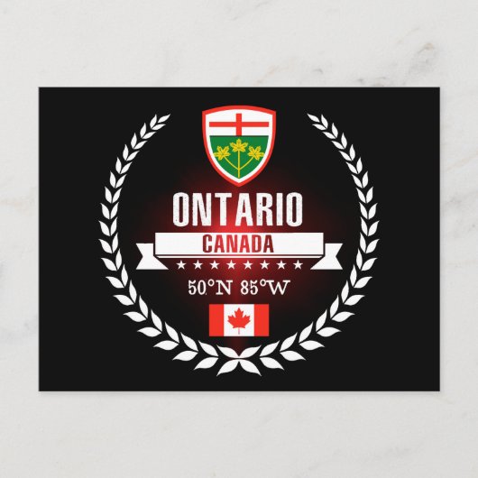 Carte Postale Ontario (Devant)