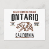 Carte Postale Ontario (Devant)