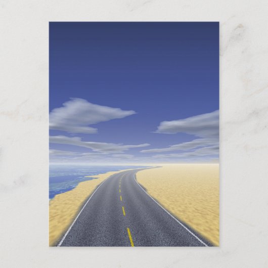 Carte Postale OnTheRoadAgain - beau jour (Devant)