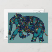 Carte Postale Onyx Elephant (Devant / Derrière)