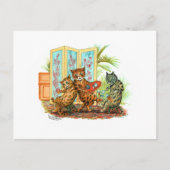 Carte Postale Oops Cat-astrophe Louis Wain (Devant)